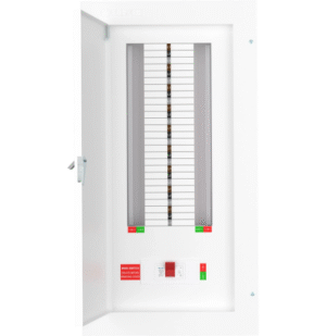 Live TPN18-250 18 Way Distribution Board Three Phase TP&N 250A Main Switch