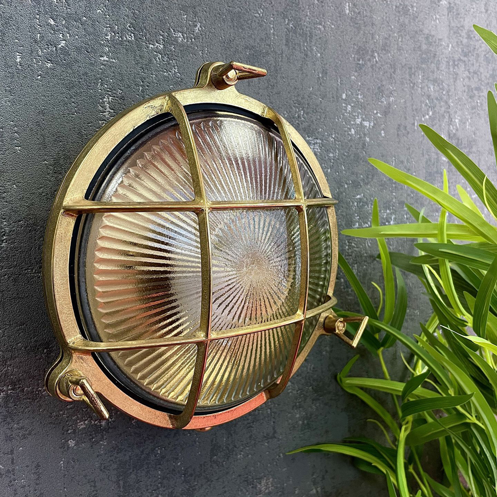 Small Cabin Bulkhead (Raw Brass)