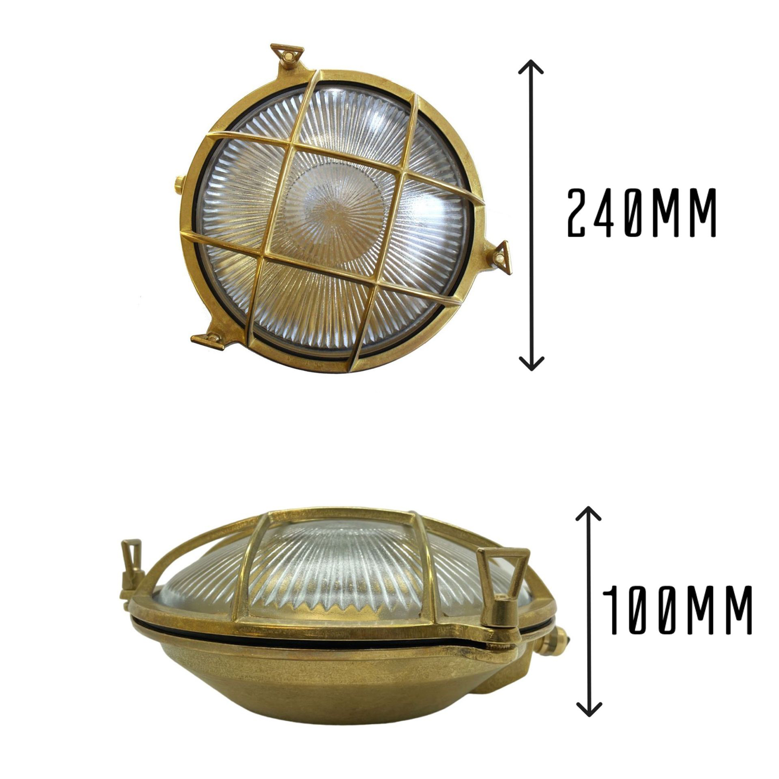 Grand Cabin Bulkhead (Raw Brass)