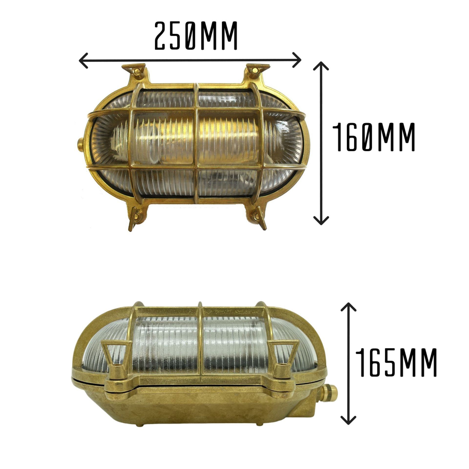 Horatio Bulkhead (Raw Brass)