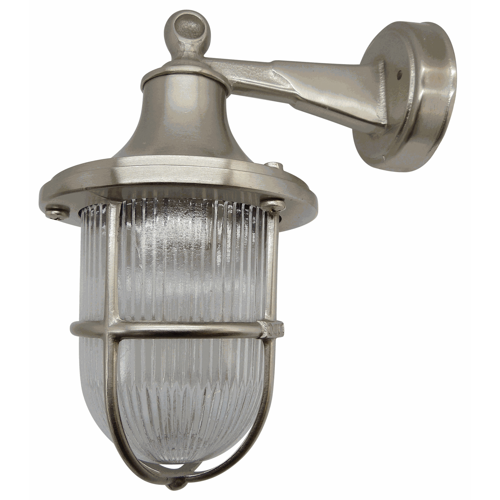 Tiller Wall Lantern (Satin Nickel)