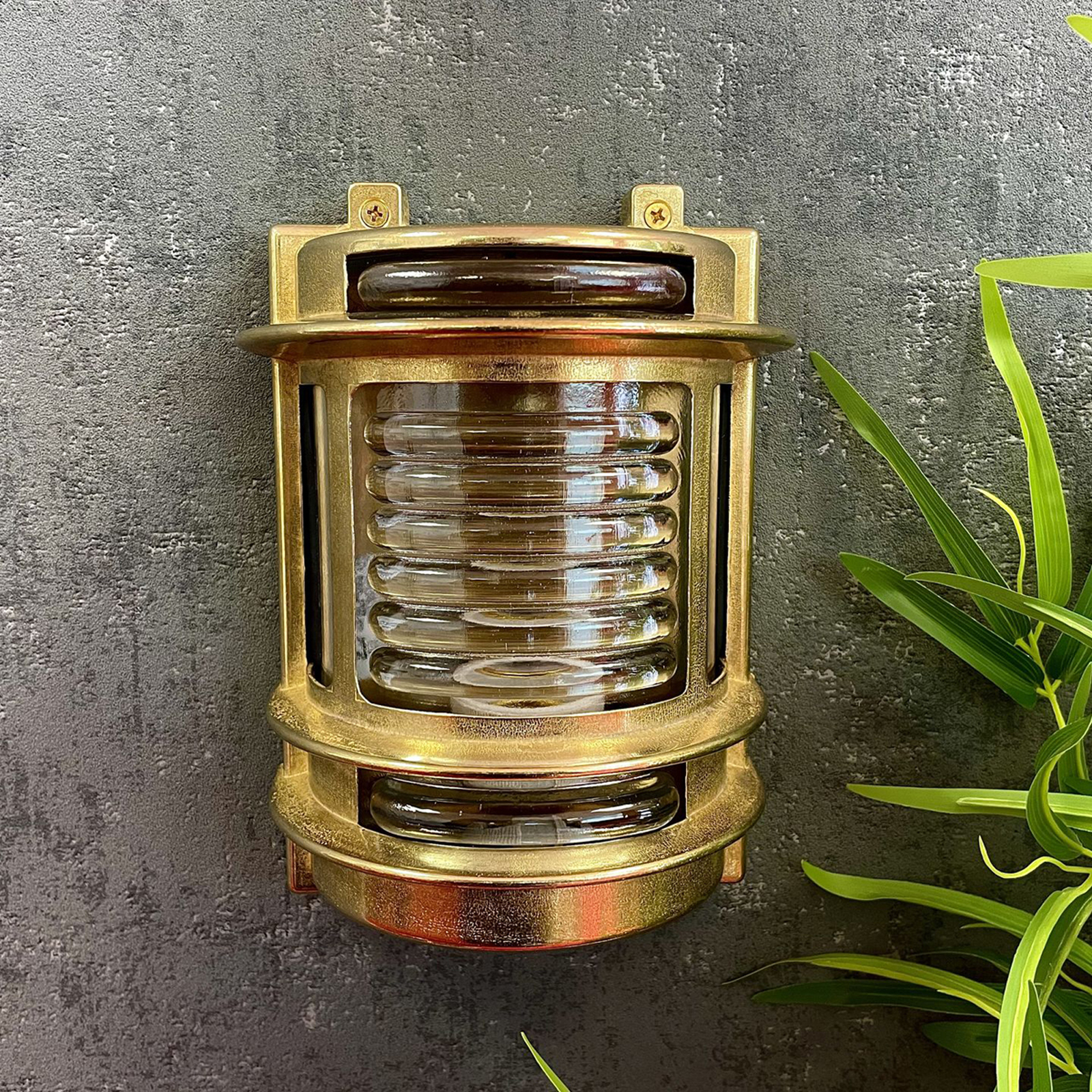 Cargo Wall Light (Raw Brass)