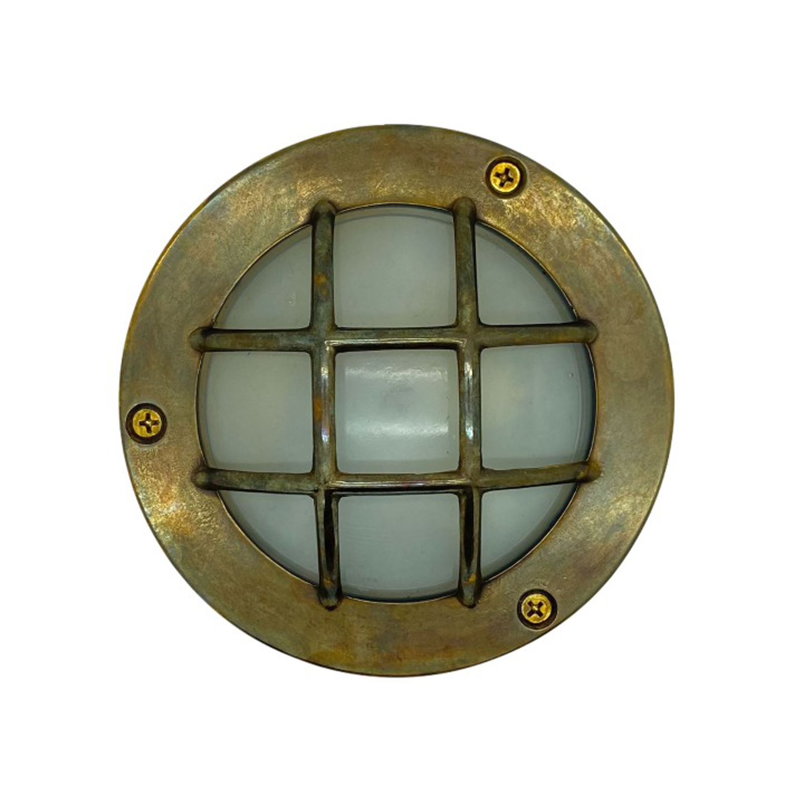 Marina Guard Circular Bulkhead (Antique Brass)