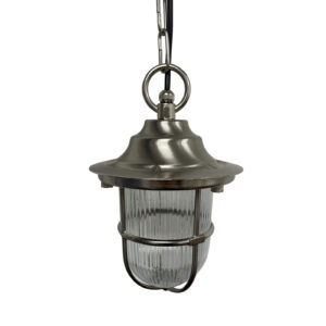 Hull Guard Pendant Lantern (Satin Nickel)