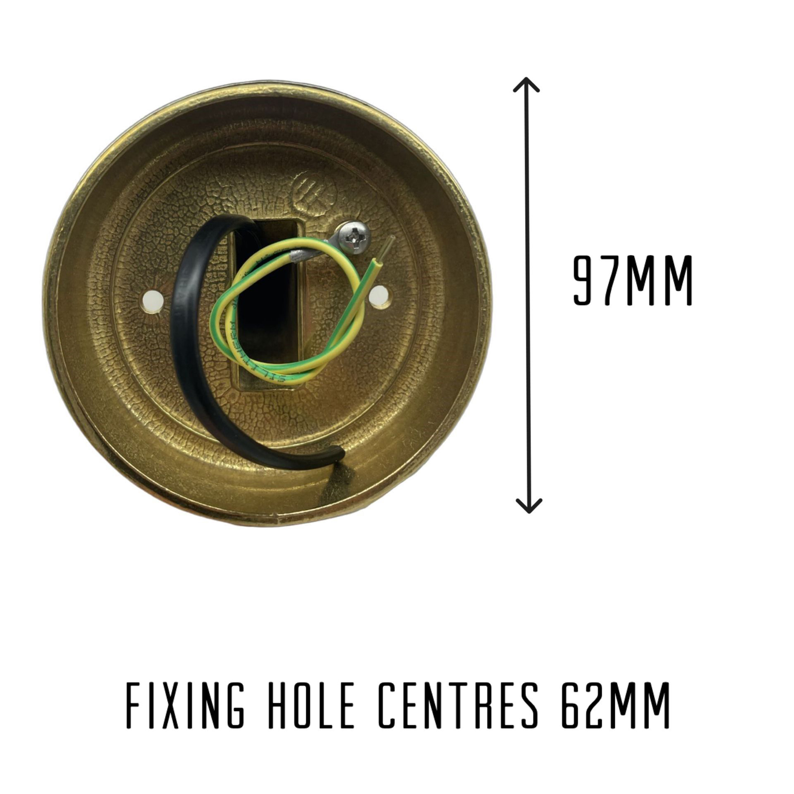 Tiller Wall Lantern (Raw Brass)