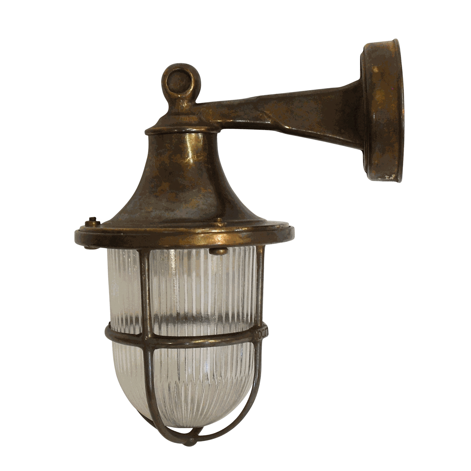 Tiller Wall Lantern (Antique Brass)