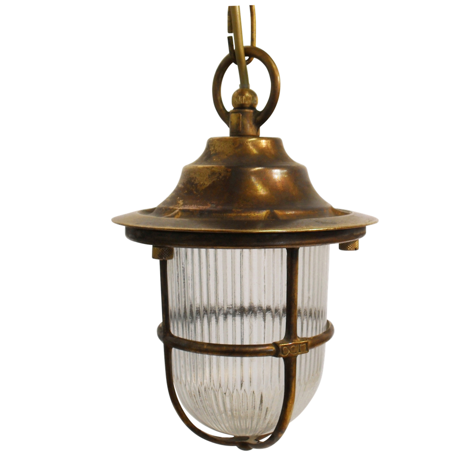 Hull Guard Pendant Lantern (Antique Brass)