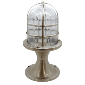 Wellington Grand Post Lantern (Satin Nickel)