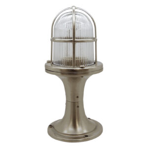 Wellington Post Lantern (Satin Nickel)