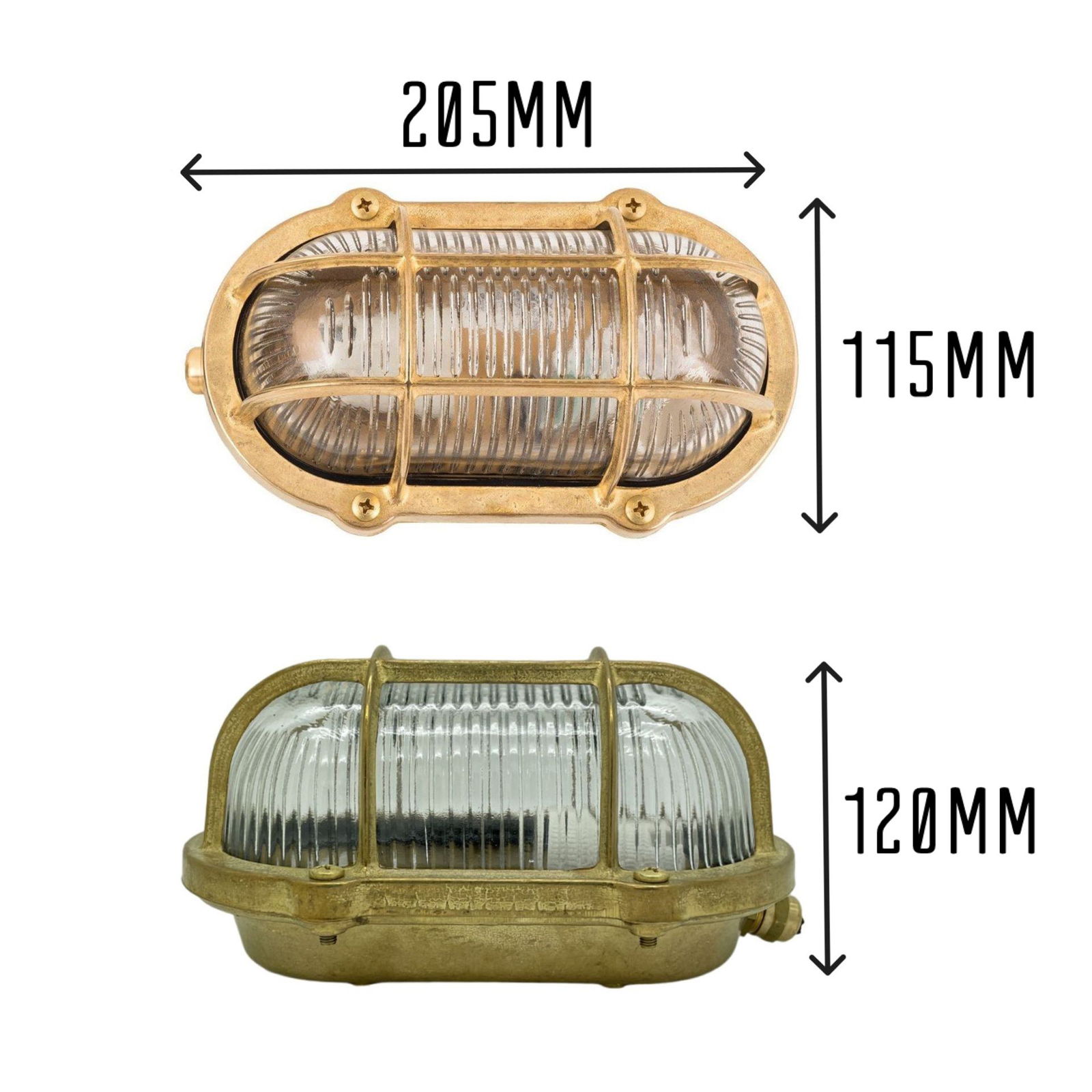Merchant Bulkhead (Raw Brass)