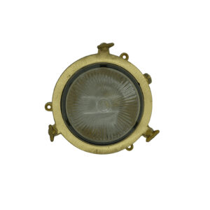 Mini Compass Bulkhead Bulkhead (Raw Brass)