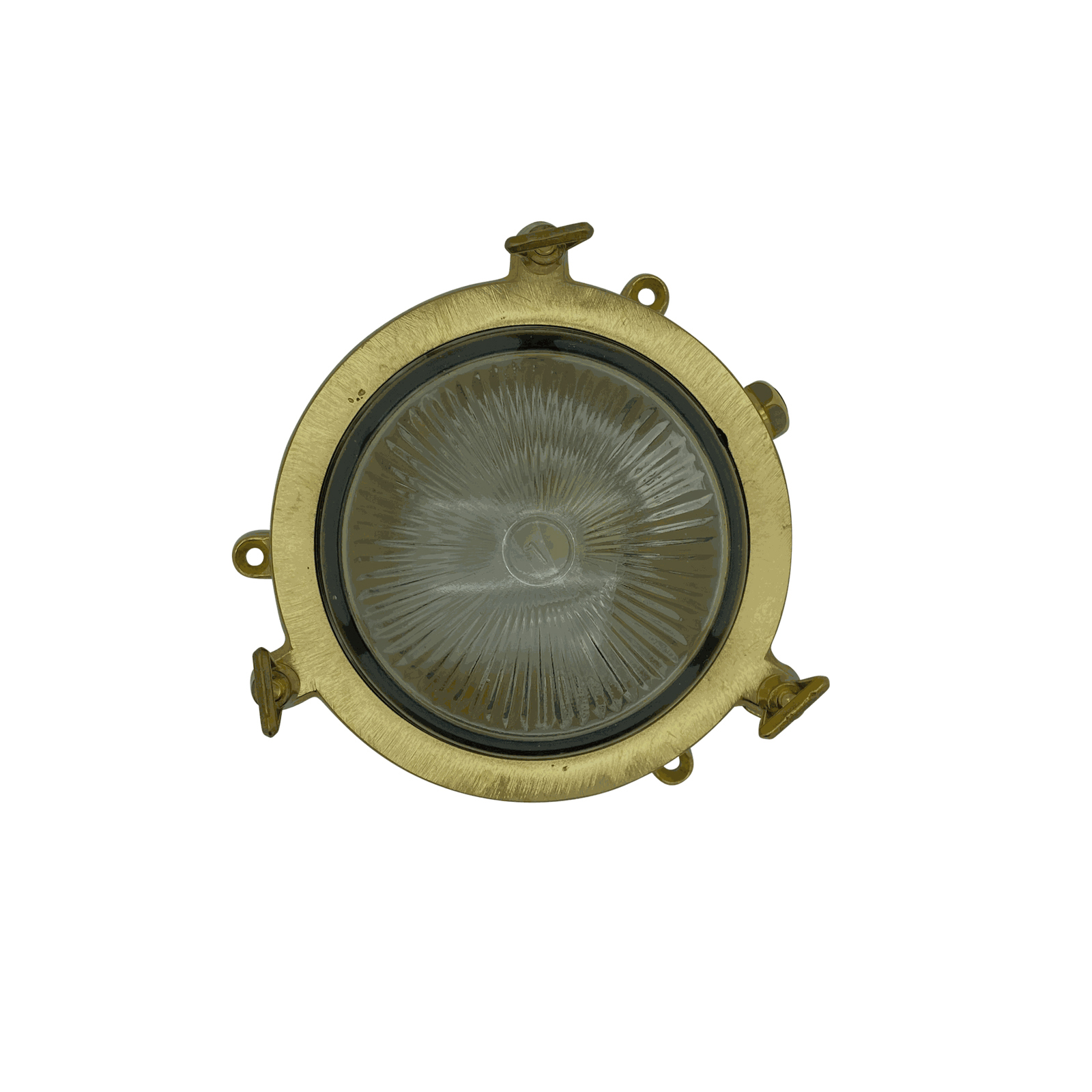 Mini Compass Bulkhead Bulkhead (Raw Brass)