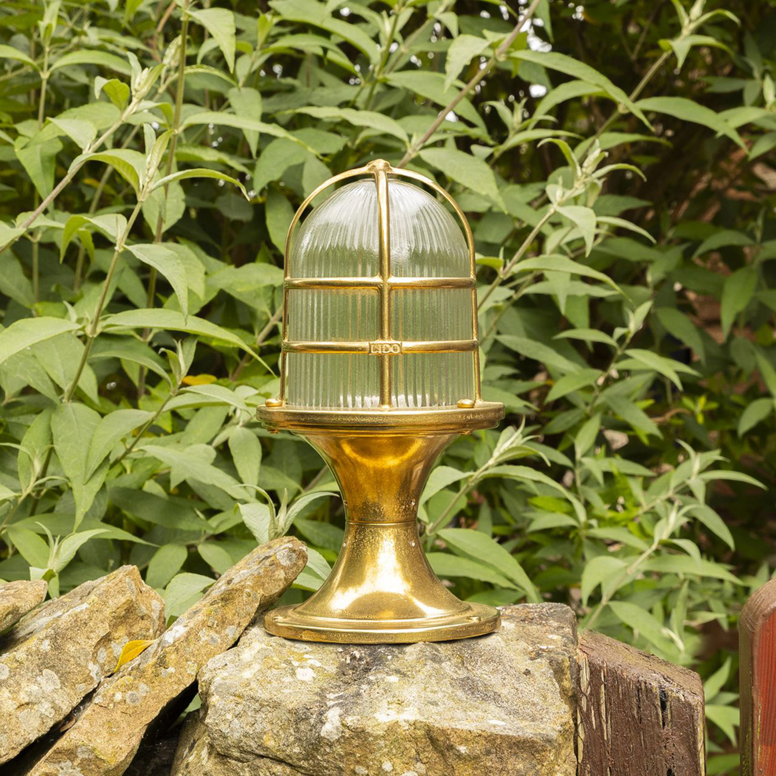 Wellington Grand Post Lantern (Raw Brass)
