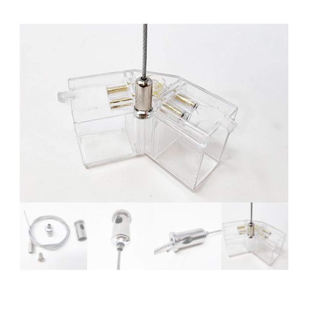 1 Meter Fully Adjustable Suspended Ceiling Light Kit