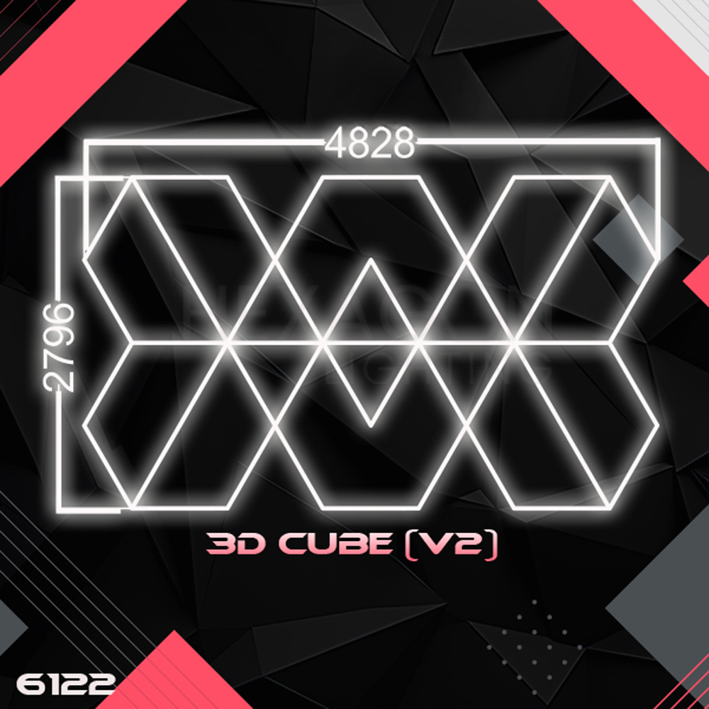 3D Cube V2 GEO Lighting Grid