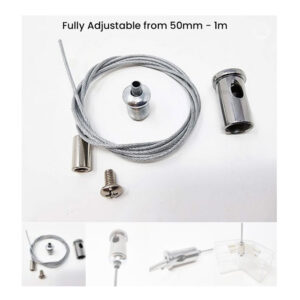 4 Meter Fully Adjustable Suspended Ceiling Light Kit