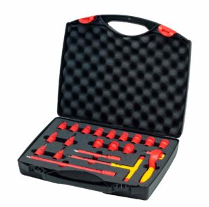Wiha 43023 21 Piece 3/8″ Drive VDE Socket Set 8-22mm