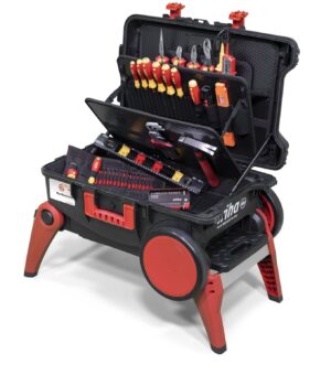 Wiha 45734 82 Piece Electrician Tool Case Set XXL 4