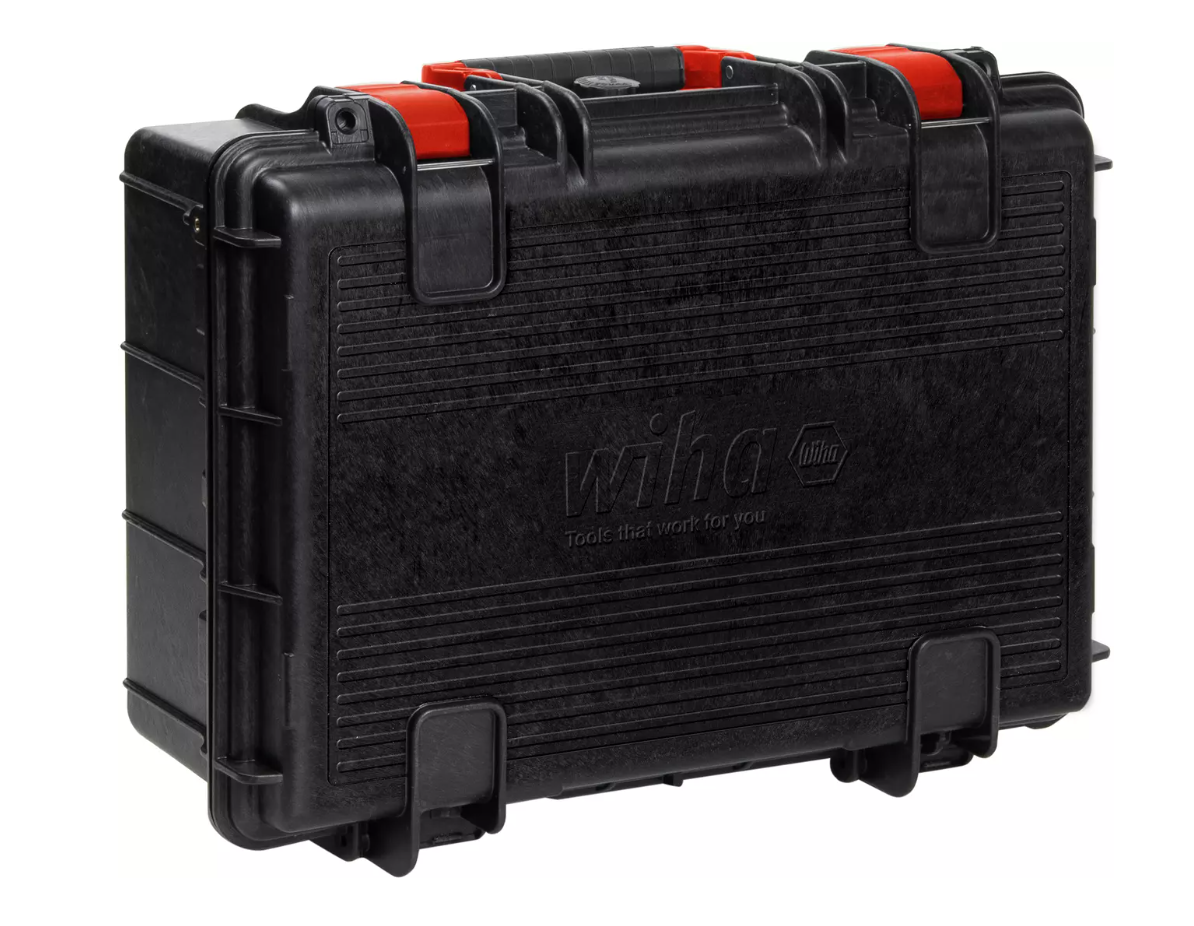 Wiha eMobility VDE Insulated Electric Vehicle (EV) Charging Point Installers Tool Kit 62 Piece 45833