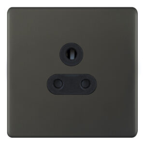5 Amp Round Pin Socket - 3 Pin - Unswitched - Range Selectric 5M-PLUS Screwless