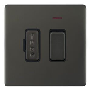 13 Amp Fused Connection Unit with LED Neon DP - Switched - Range Selectric 5M-PLUS Screwless