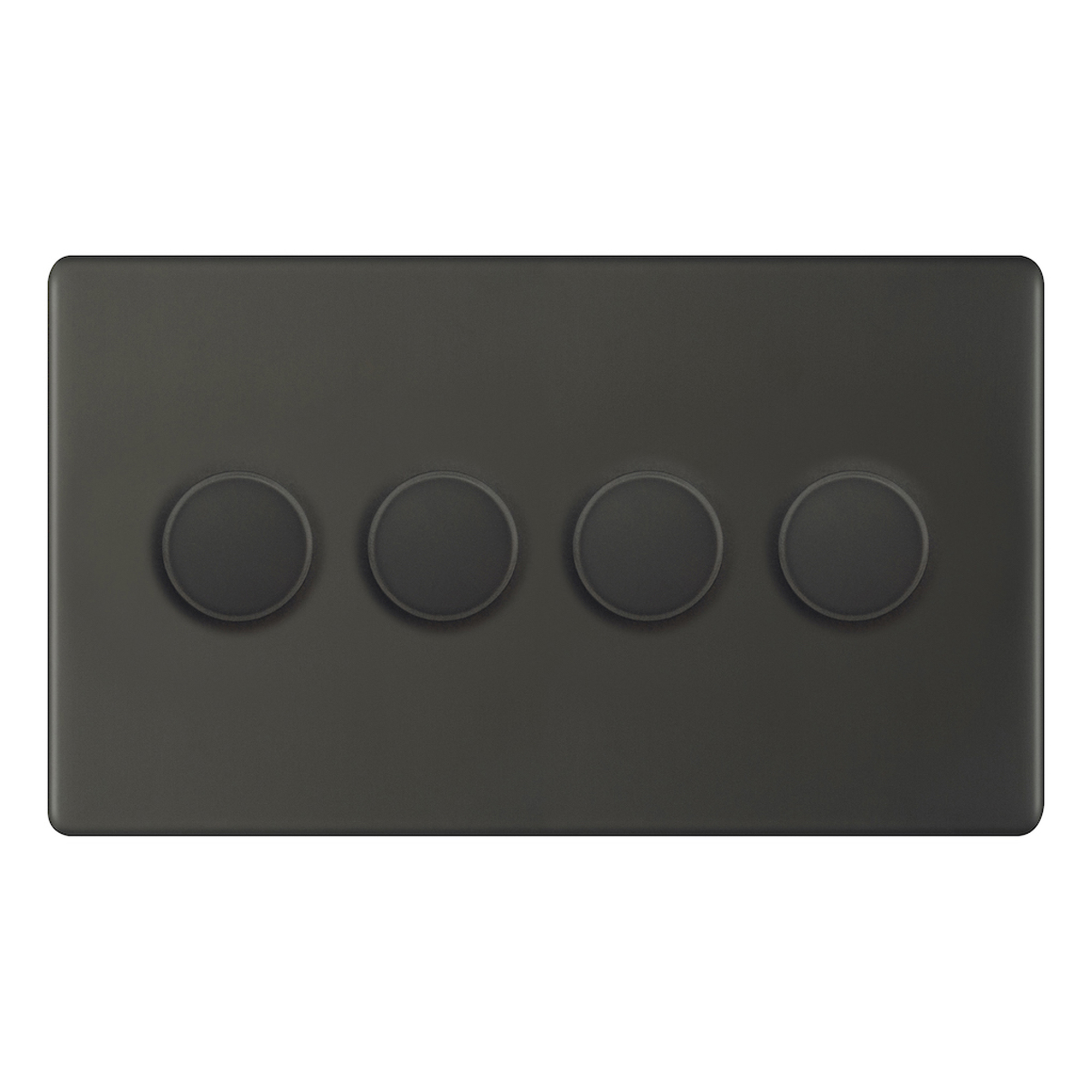 LED Dimmer - 5-100W, 4 Gang 2 Way - Range Selectric 5M-PLUS Screwless