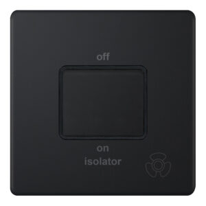 10 Amp 3 Pole Fan Isolator Switch - X-Rated - Range Selectric 5M-PLUS Screwless