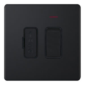13 Amp Fused Connection Unit with LED Neon DP - Switched - Range Selectric 5M-PLUS Screwless