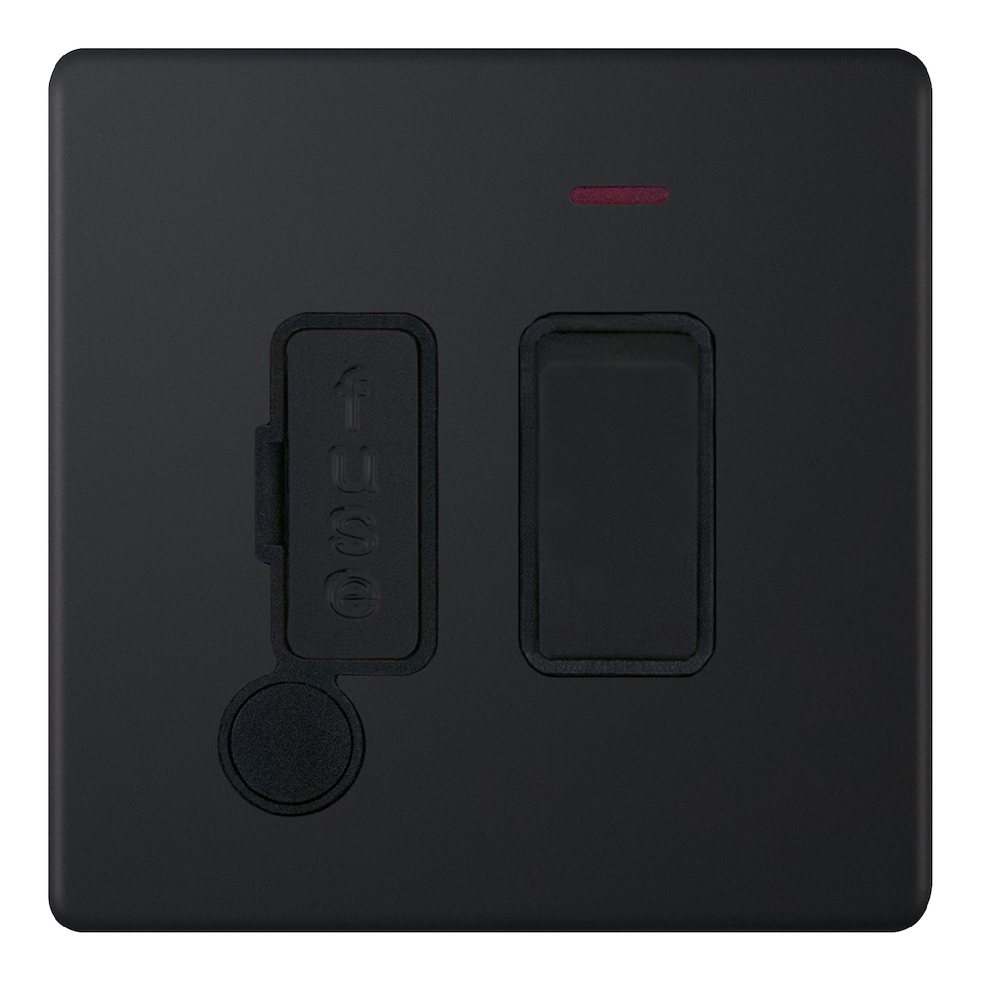 13 Amp Fused Connection Unit with LED Neon & Flex Outlet DP - Switched - Range Selectric 5M-PLUS Screwless