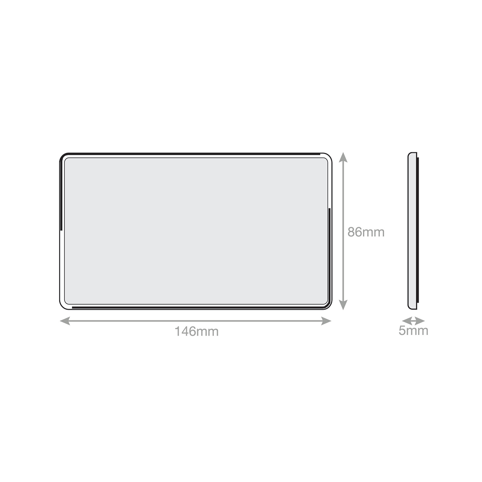 2 Gang Blanking Plate - Range Selectric 5M-PLUS Screwless