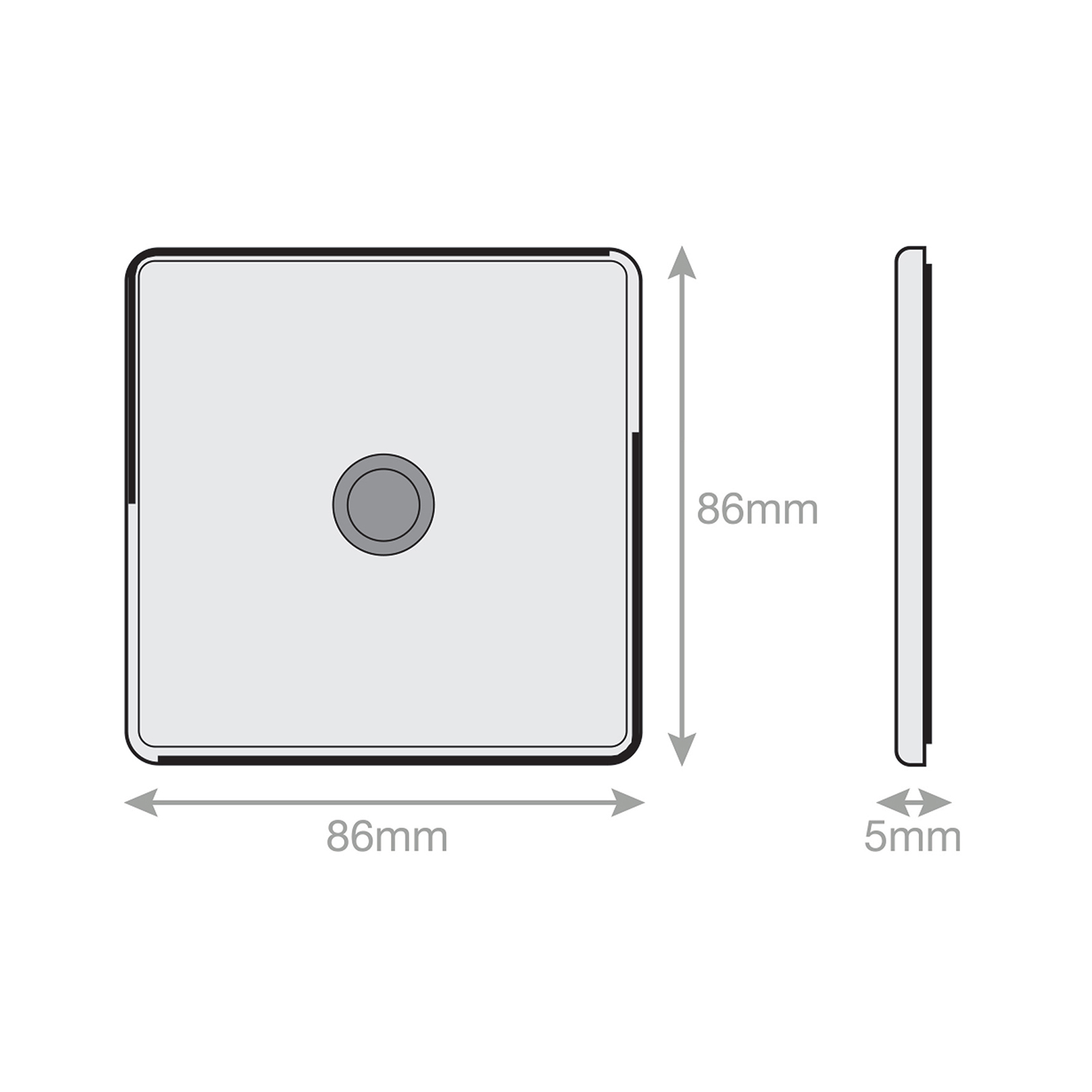 20 Amp Cable Outlet / Connector with Centre and Side Entry - Range Selectric 5M-PLUS Screwless