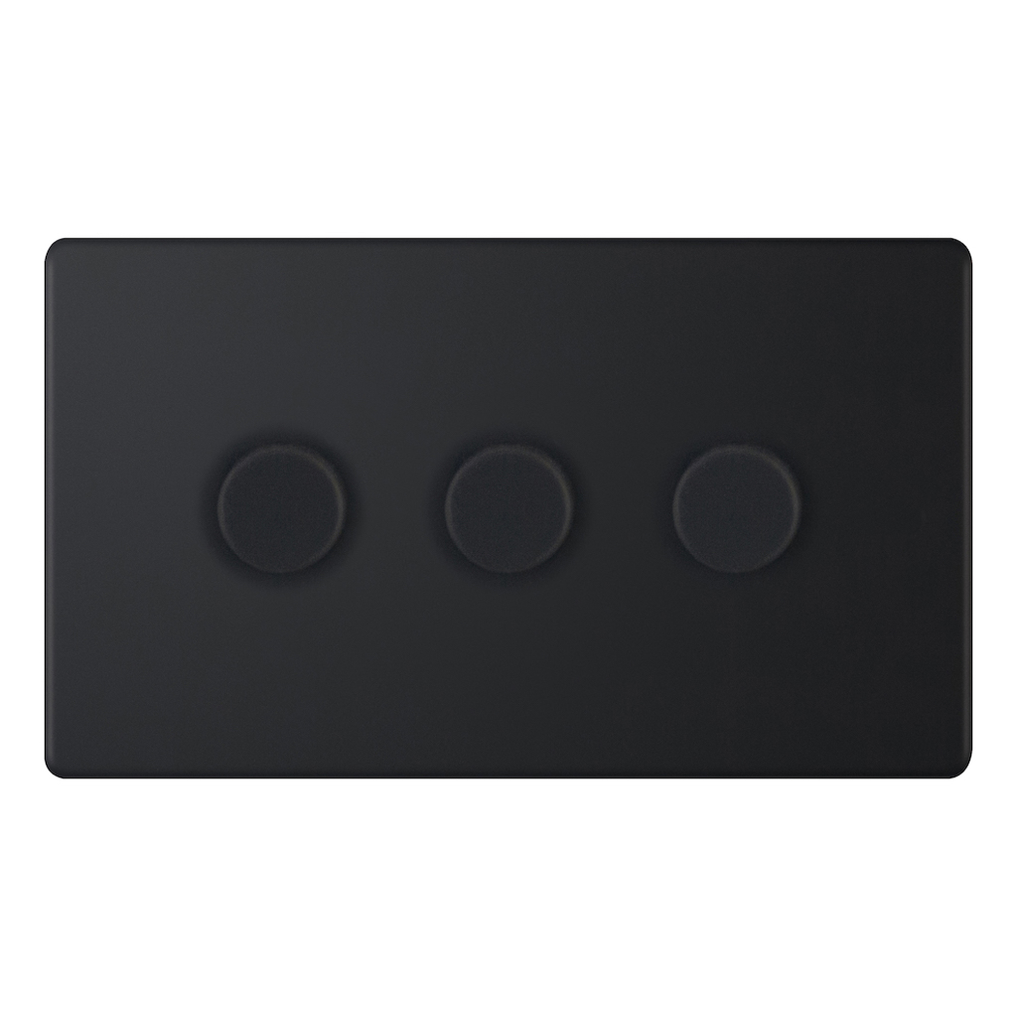 LED Dimmer - 5-100W, 3 Gang 2 Way - Range Selectric 5M-PLUS Screwless
