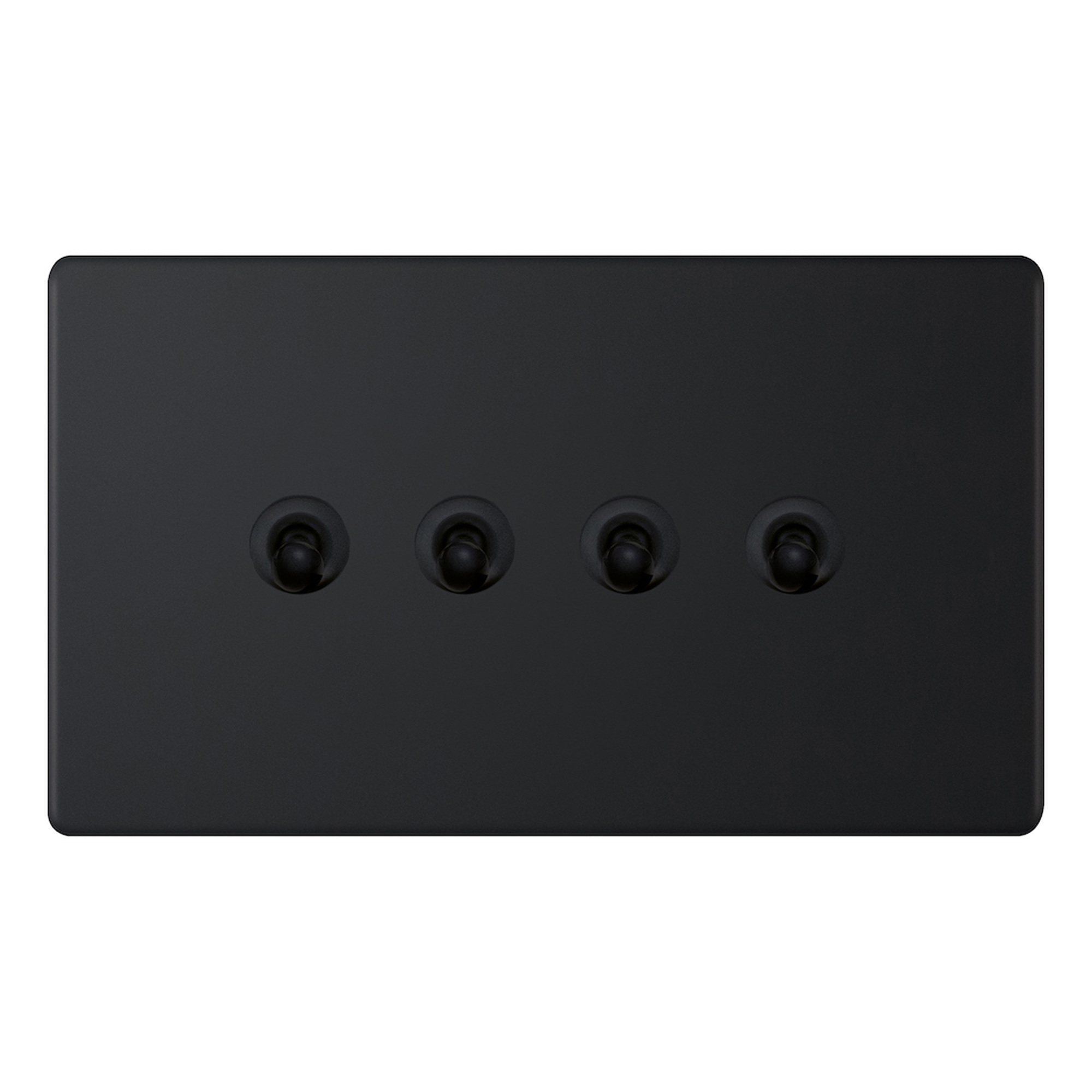 10 Amp Toggle Switch - 4 Gang 2 Way - Range Selectric 5M-PLUS Screwless