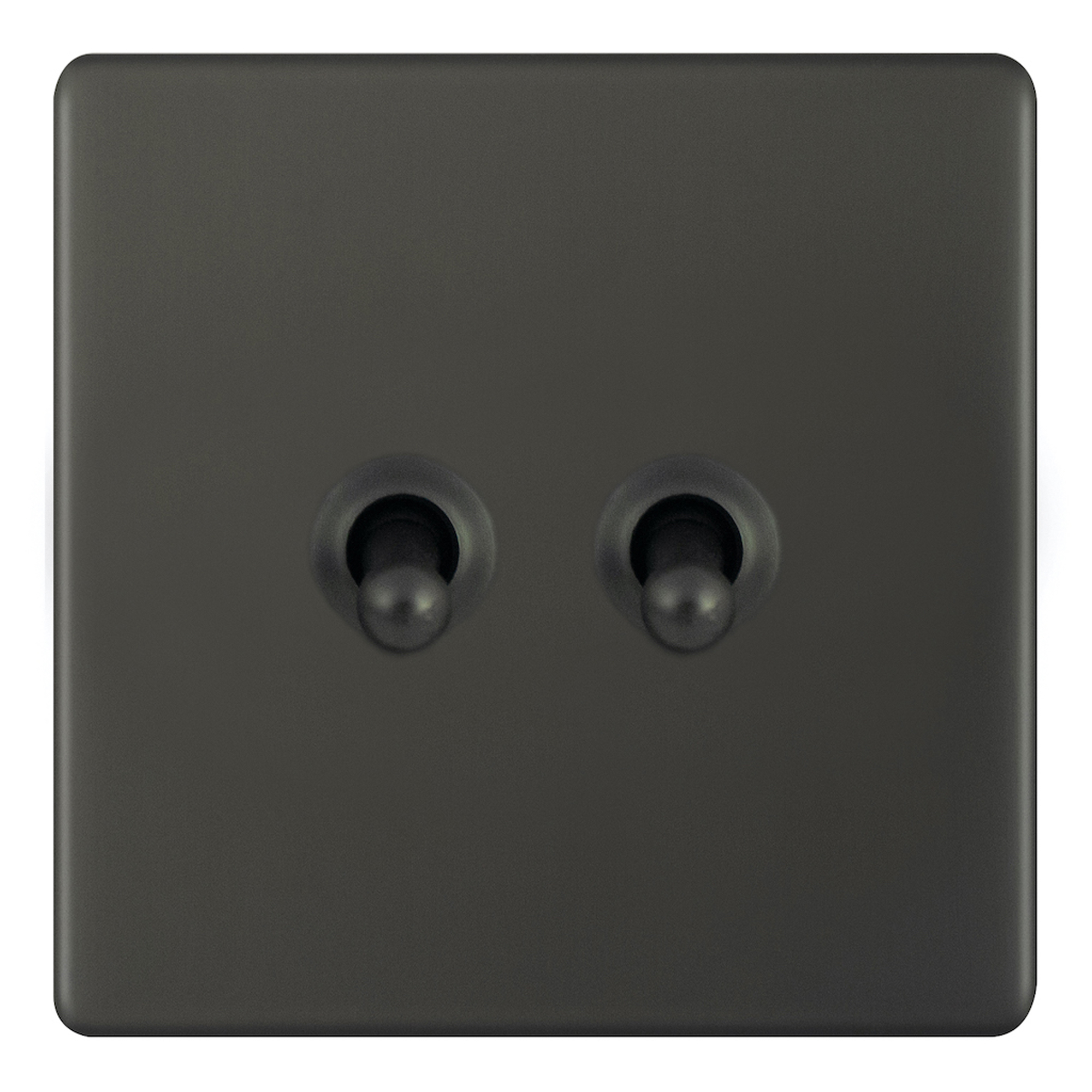 10 Amp Toggle Switch - 2 Gang 2 Way - Range Selectric 5M-PLUS Screwless