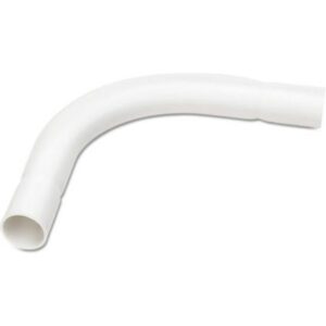 Univolt Normal Bend, 20mm, White