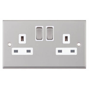 13 Amp Socket Outlets DP + 2 Earth Terminals - Switched - Range Selectric 7M-PRO