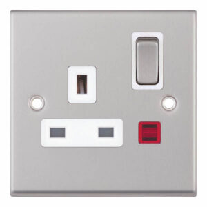 13 Amp Socket Outlet with Neon DP - Switched - Range Selectric 7M-PRO