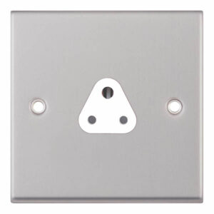 2 Amp Round Pin Socket - 3 Pin - Unswitched - Range Selectric 7M-PRO