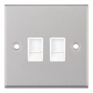 2 Gang RJ45 Computer / Data Socket - Range Selectric 7M-PRO