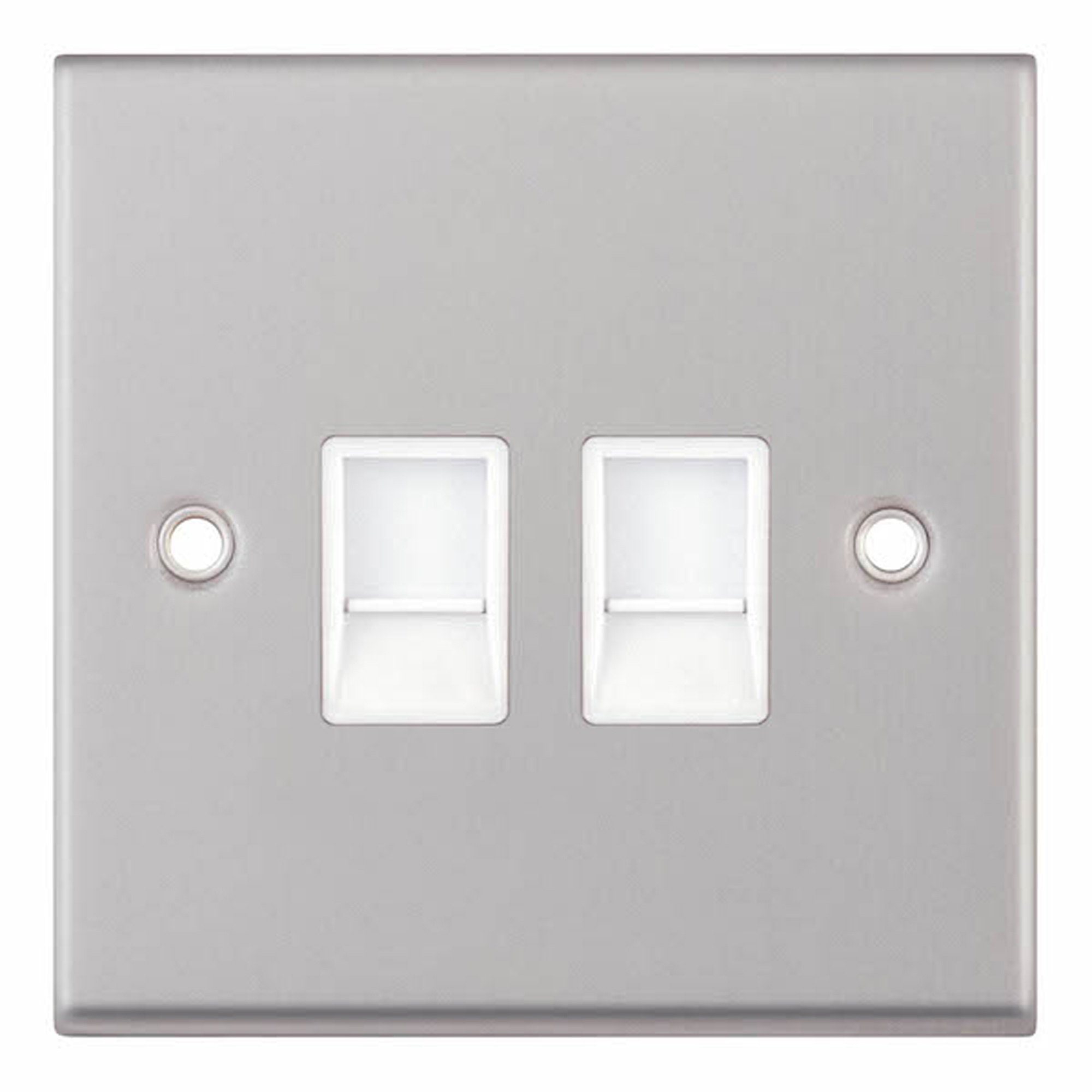 2 Gang RJ45 Computer / Data Socket - Range Selectric 7M-PRO