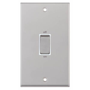 45 Amp DP Switch 2 Gang Plate - Range Selectric 7M-PRO