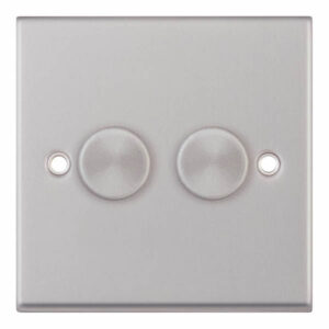 LED Dimmer - 5-100W, 2 Gang 2 Way - Range Selectric 7M-PRO