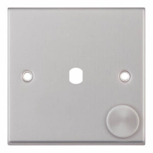 Empty Dimmer Plate - 1 Aperture Plate with Knob - Range Selectric 7M-PRO