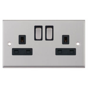 13 Amp Socket Outlets DP + 2 Earth Terminals - Switched - Range Selectric 7M-PRO