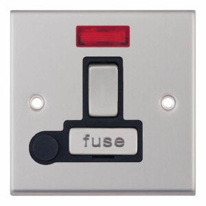 13 Amp Fused Connection Unit with Neon & Flex Outlet DP - Switched - Range Selectric 7M-PRO
