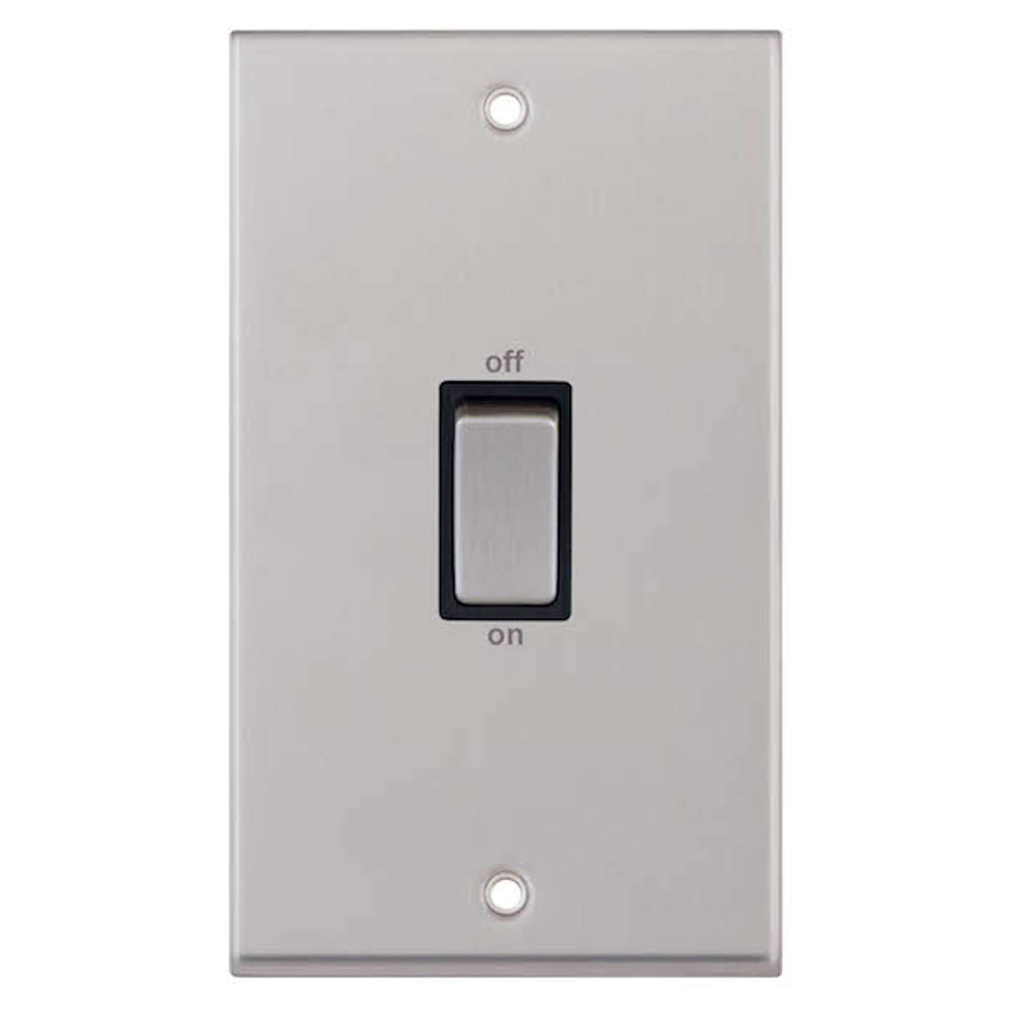 45 Amp DP Switch 2 Gang Plate - Range Selectric 7M-PRO