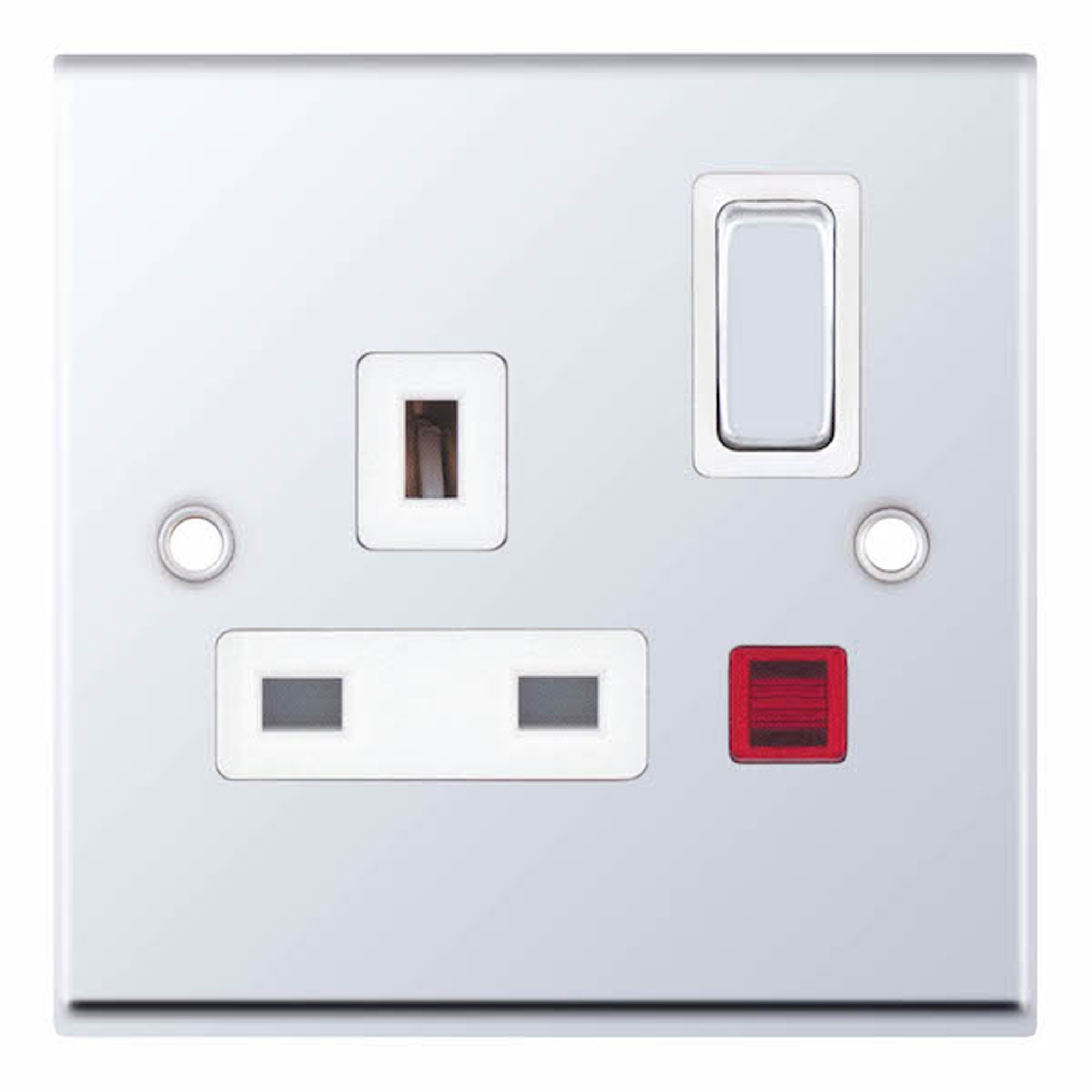 13 Amp Socket Outlet with Neon DP - Switched - Range Selectric 7M-PRO