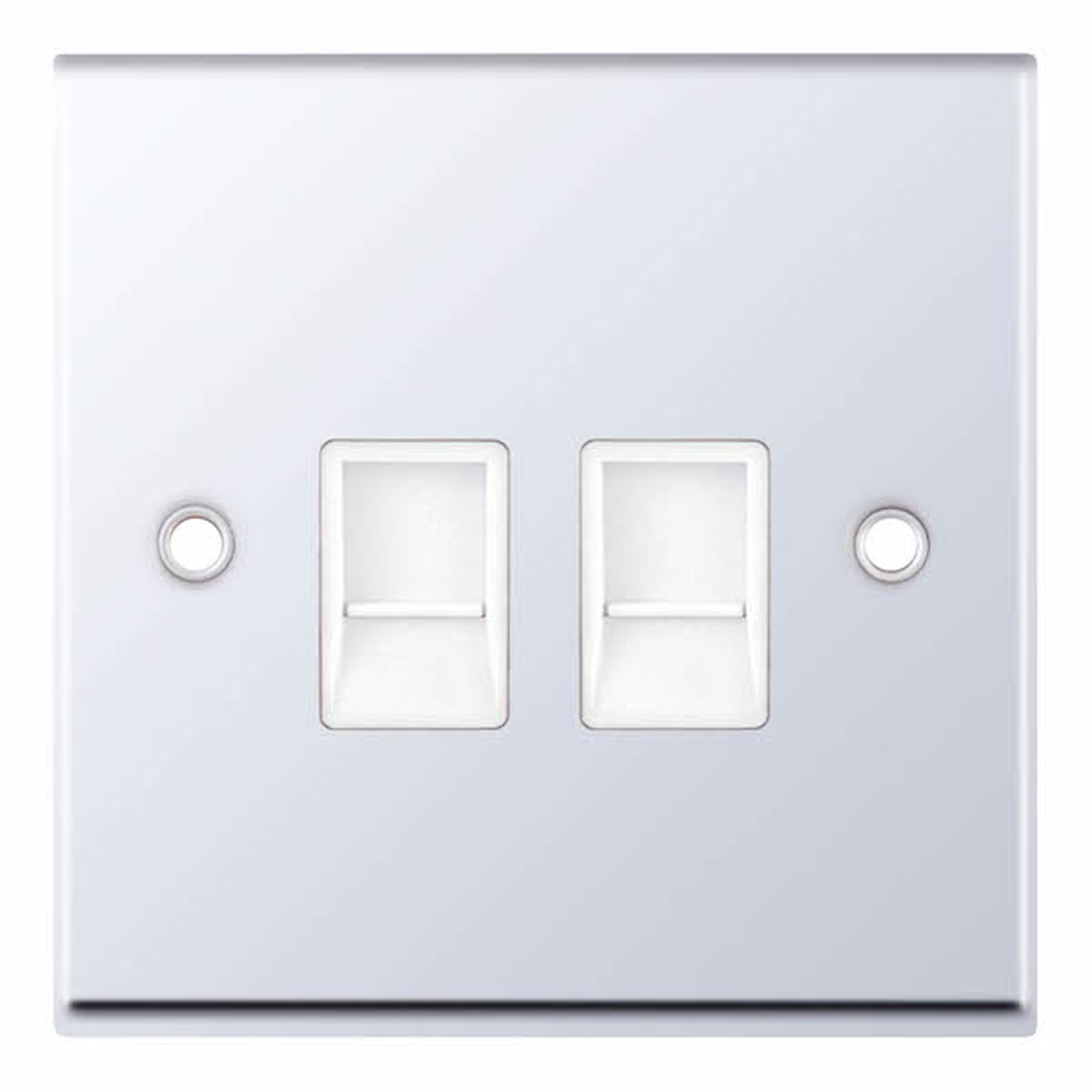 2 Gang RJ45 Computer / Data Socket - Range Selectric 7M-PRO