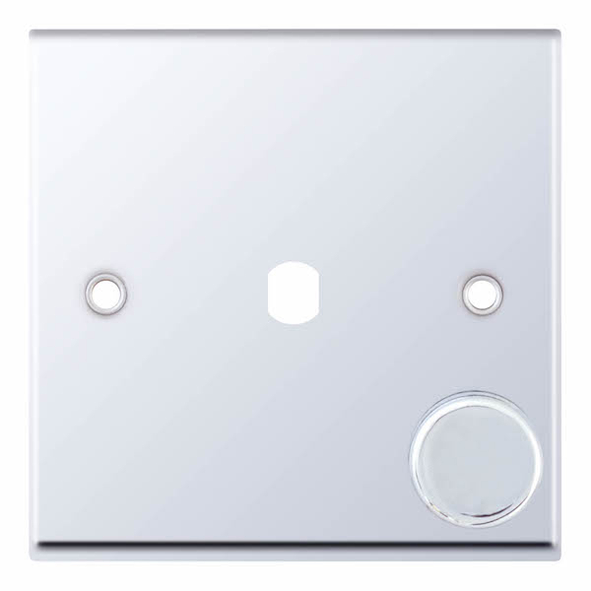 Empty Dimmer Plate - 1 Aperture Plate with Knob - Range Selectric 7M-PRO