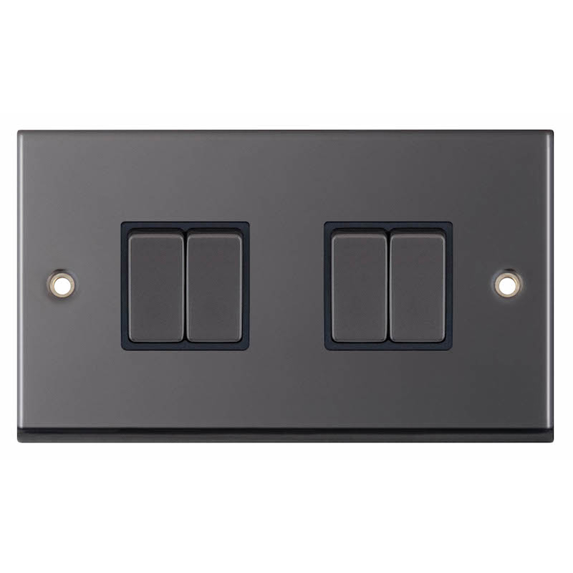 10 Amp Plate Switch - 4 Gang 2 Way - X-Rated - Range Selectric 7M-PRO